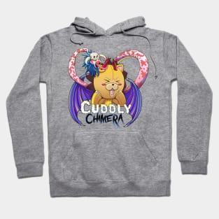 Vintage anime kawaii cuddly chimera Hoodie